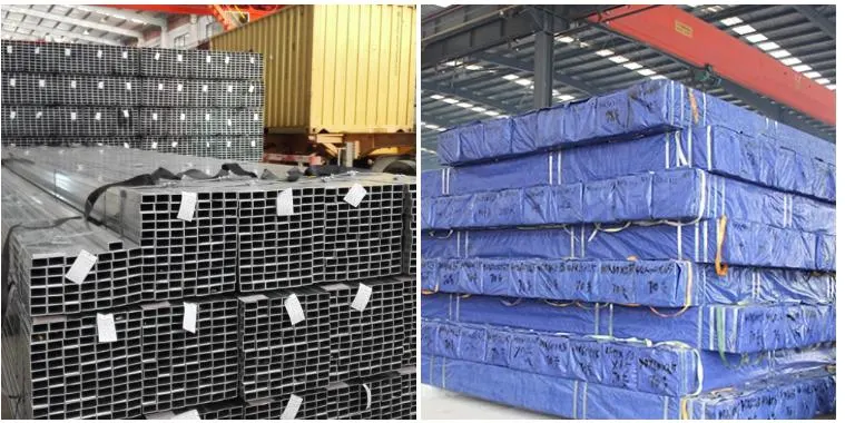 GB Standard Top Quality Pre Galvanized Square/Rectangular Steel Tubes/Carbon Metal Steel Pipe