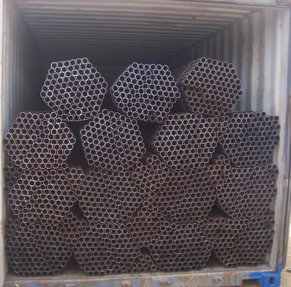 Q235 Structural ERW Black Round Pipe