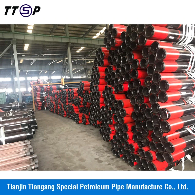 Seamless OCTG Casing Pipe and Oil Tubing Pipe with J55/K55/N80/L80/P110/Btc/Stc/Ltc/R3