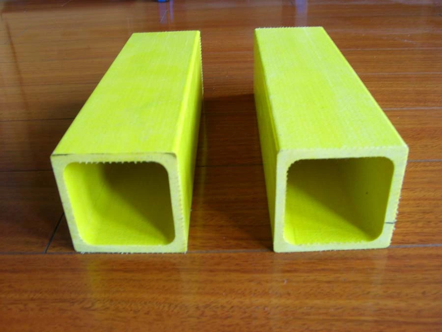 UV Protection High Strength Fibre Glass Square Tube, Glass Fibre Square Tube