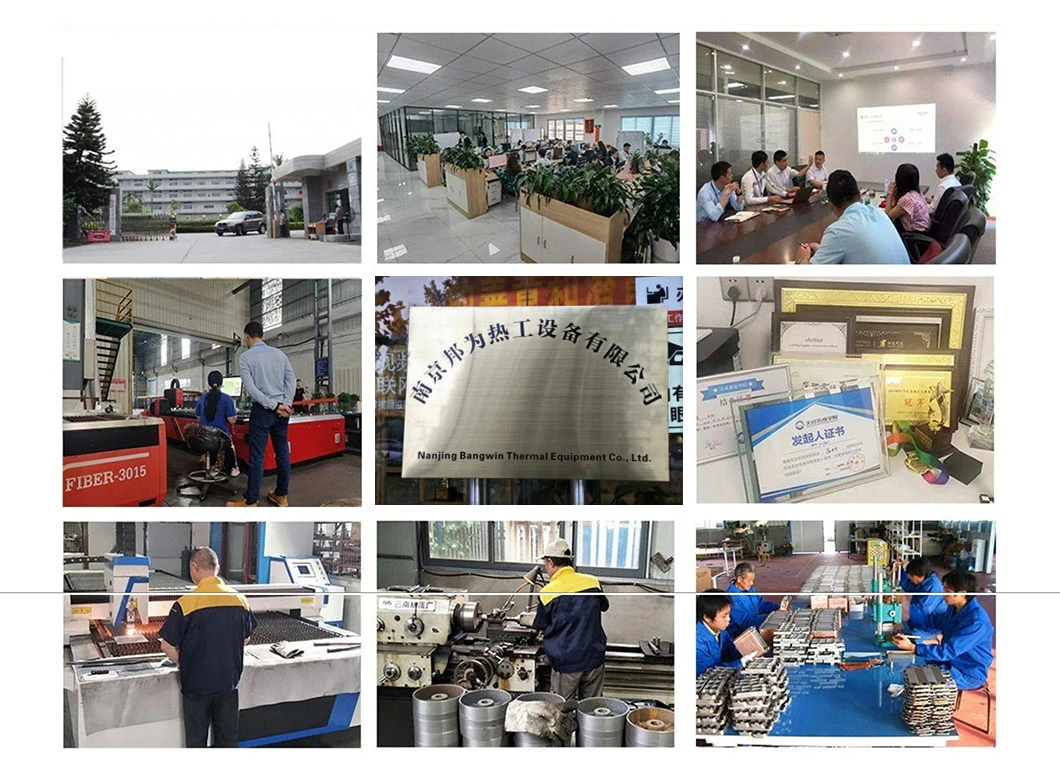 China Manufacturers High Quality Shell /Tube/Tubular/Spiral Type Heat Exchanger Customized Heat Transfer Equipment with Good Price