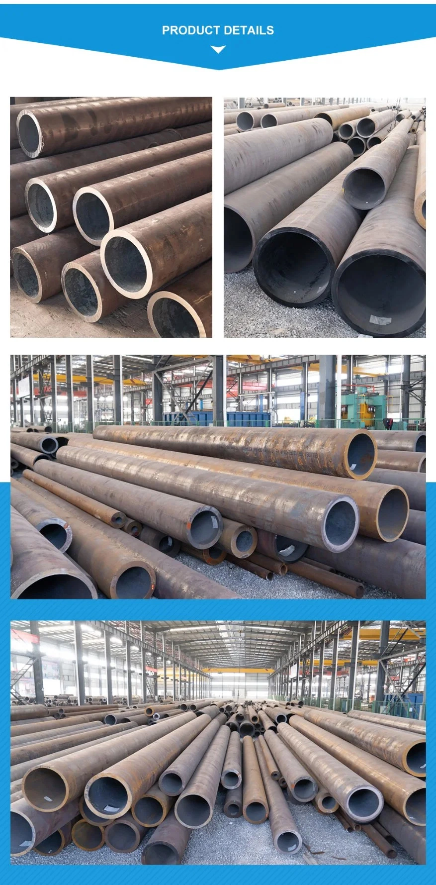 Excellent Quality Hot Selling DIP Hollow Gi Ms Round /Welded/Square Pipe/Carbon/Seamless Steel Pipe.