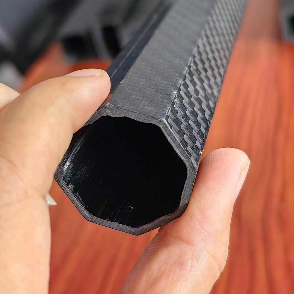 High Strength 3K Square or Octagonal Carbon Fibre Tubing