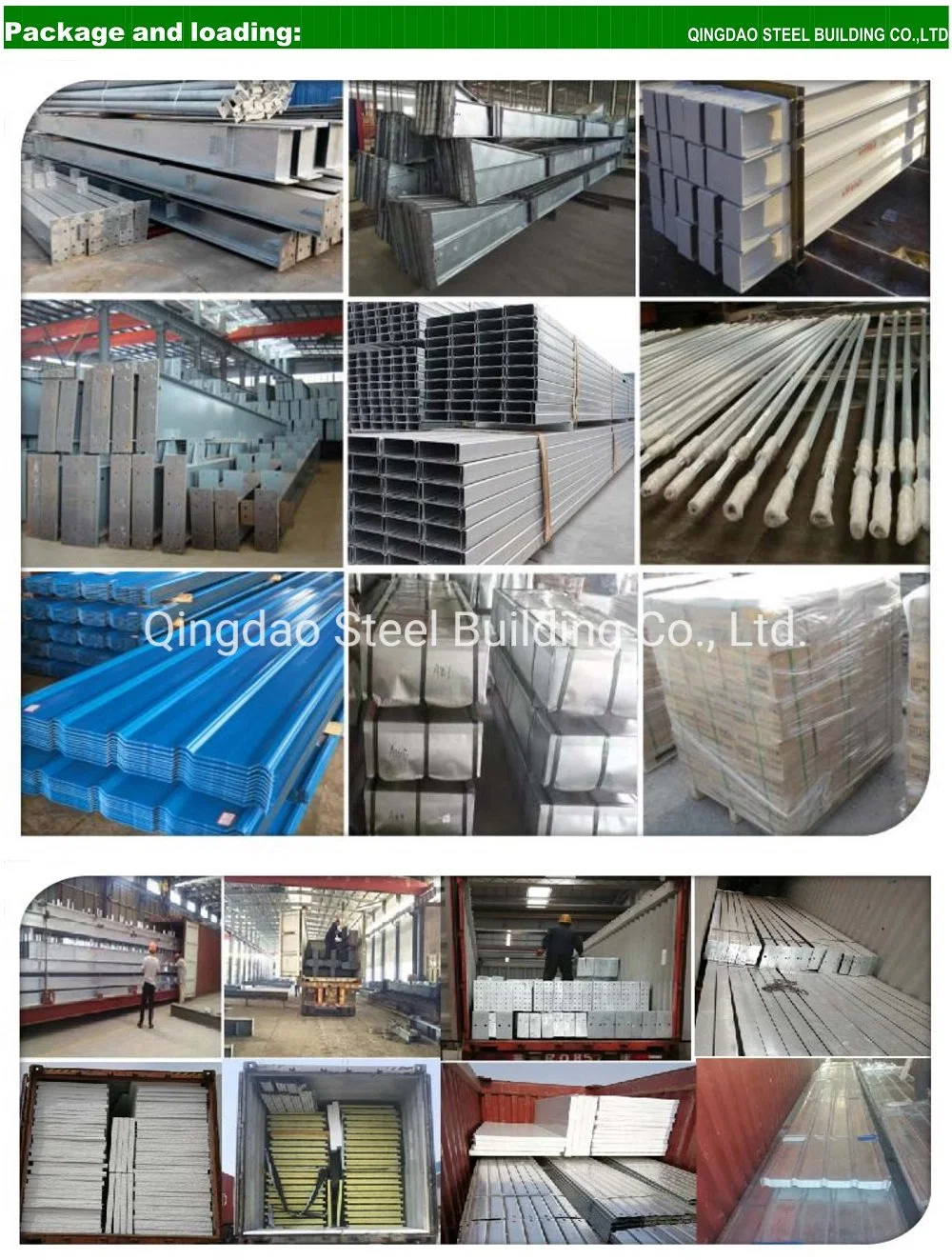 Cheap Afirca Building Material Construction Steel Structure for Workshop /Warehouse