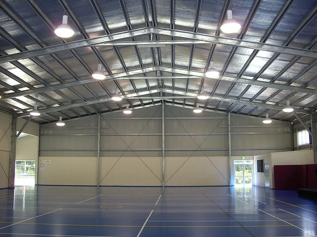 Prefabricated Factory Steel Structure for Indoor Sports Hall Indoor Playground