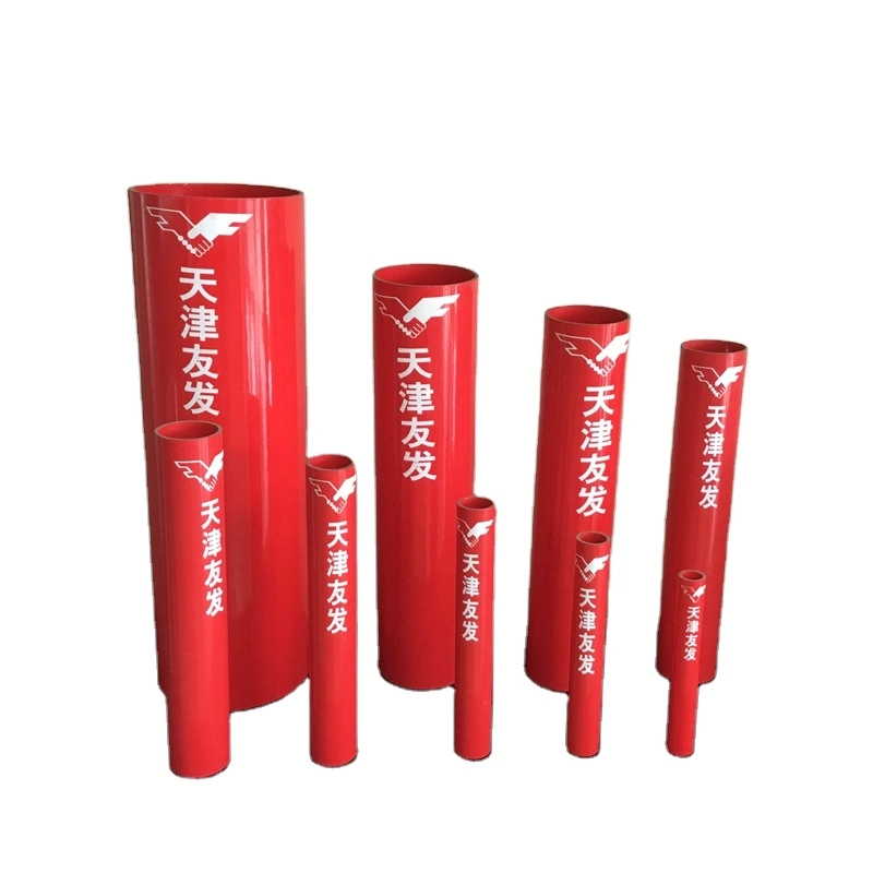 FM UL Ral 3000 Red Painting Fire Sprinkler Pipe