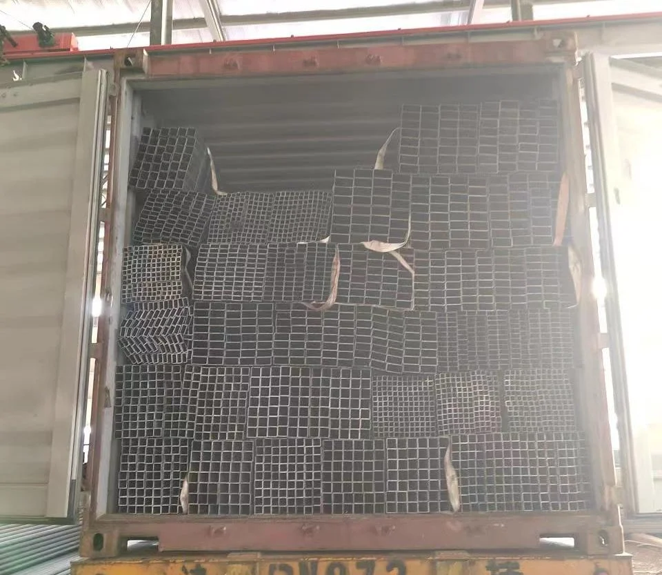 80X80X2mm Galvanized Perforated Material Gi Pipe Steel Square Tube