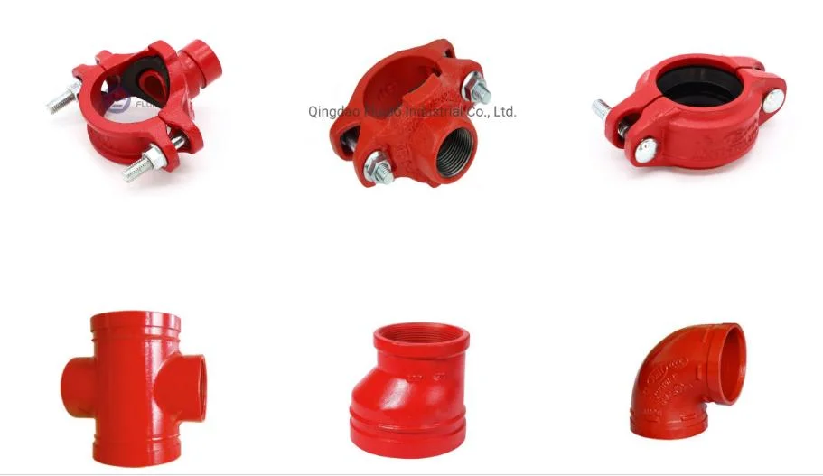 Best Price and Quality Fire Fighting Ductile Iron Grooved Pipe Fitting Made in China