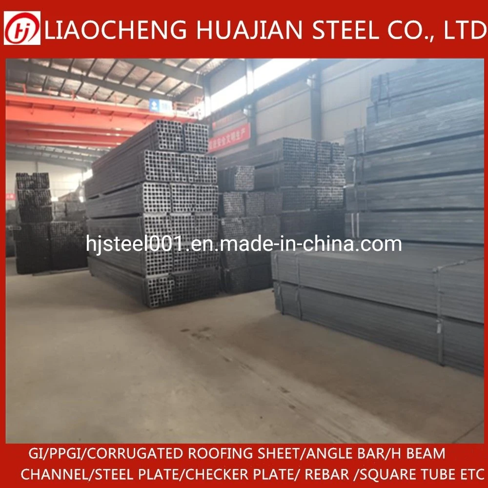 Black Annealed Hollow Section Weight of Ms Light Square Large Diameter Rectangular Steel Pipe