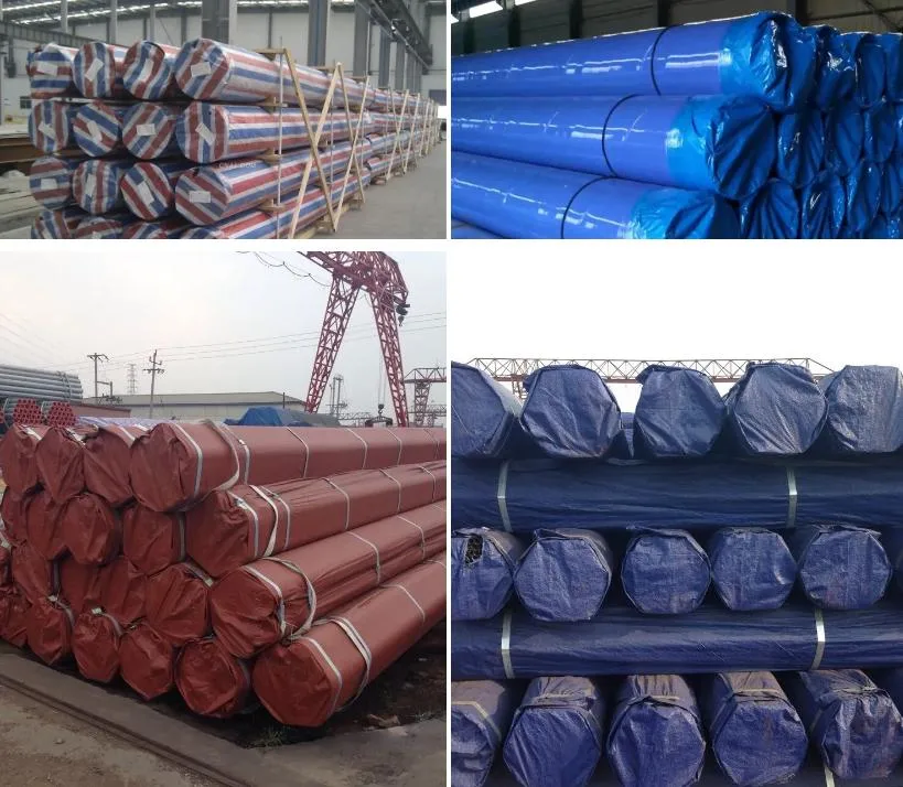 Carbon Steel Tube Square Rectangular ERW Pipe Astms235jr S235j0 S235j2 Black Building Material Mill Black Steel Square Pipe/Hollow Section