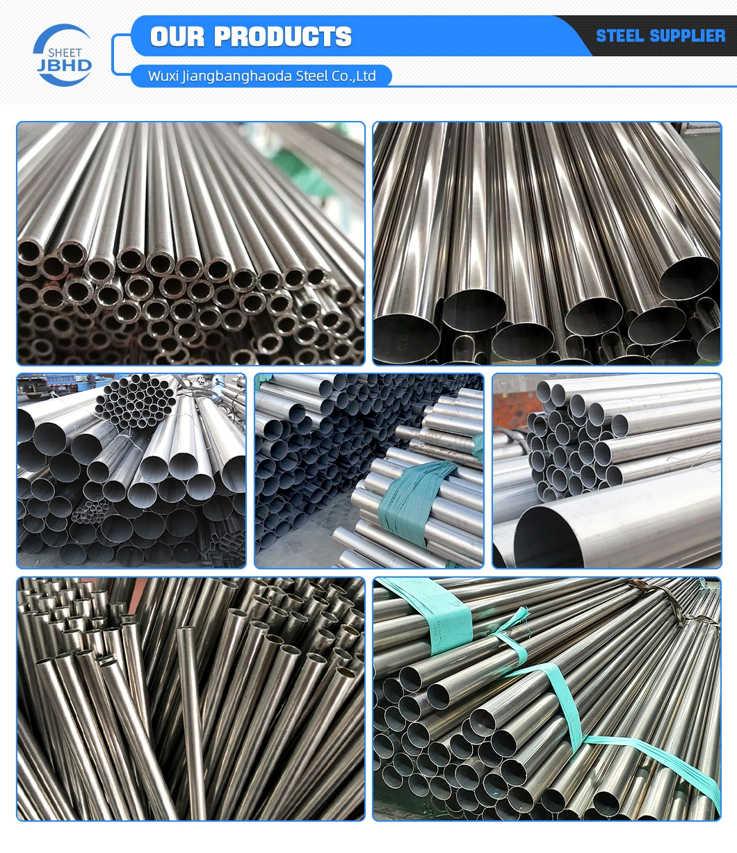 304/316 Welded Stainless/Galvanized/Aluminized/Aluminum/Carbon/Aluminized Zinc/Alloy/Precision ERW/Black/1/2&quot; to 4&quot;/Oiled/Round/Square ASTM/JIS Steel Pipe Tube