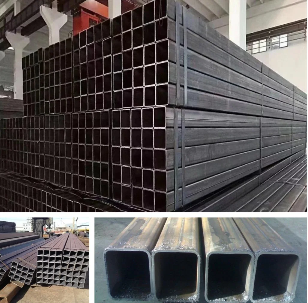 ASTM A500 En 10219 High Quality Rectangular Steel Tubing Square Mild Steel Pipe Low Carbon Welded Steel Square Tube