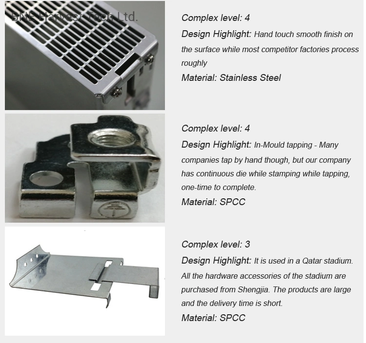 OEM Cold Rolled Stainless Steel Metal Stamping Parts