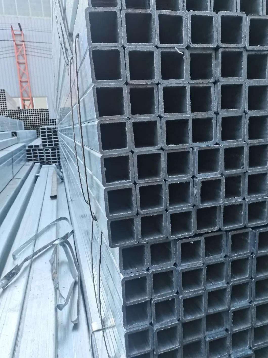 GB Q235 Ms Hot Dipped Galvanized Rectangular Square Steel Hollow Tubing