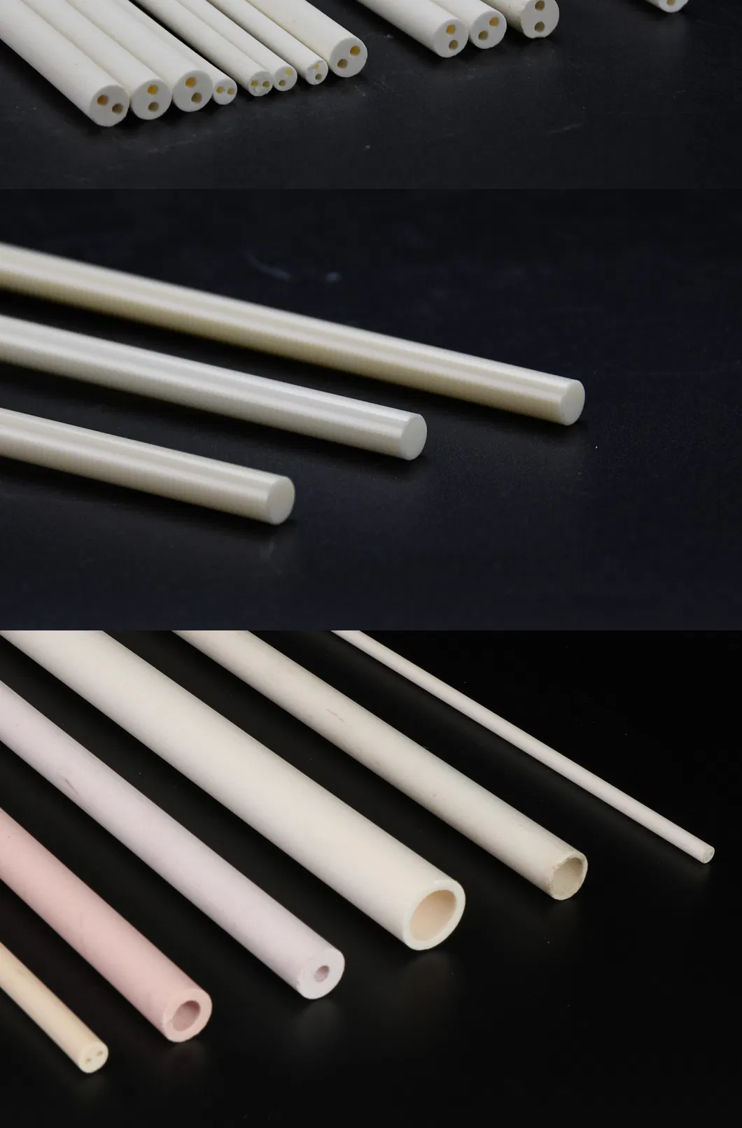 Square-Hole Alumina Ceramic Pipe