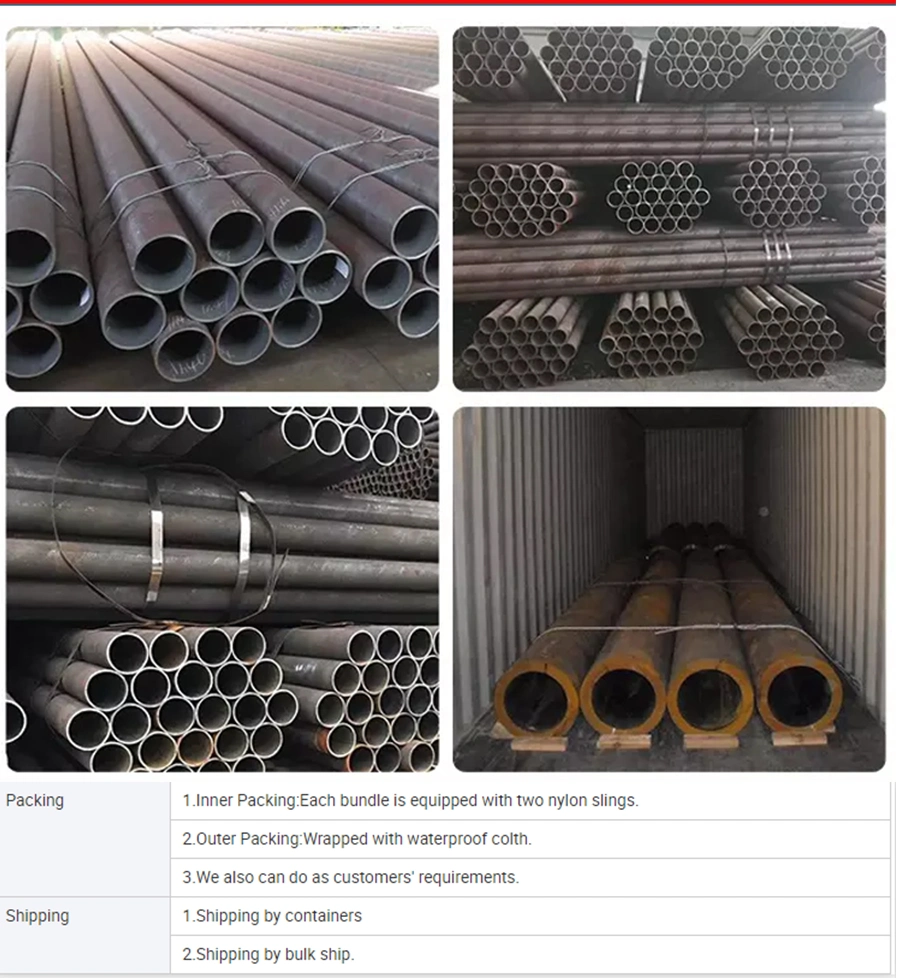 China Manufacturer Supply Hot Rolled Black Welded Square Structural Hollow Section Shape Steel Pipe