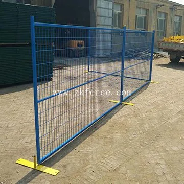 High Quality Steel Tubing and Wire Mesh Temporary Construction Fence