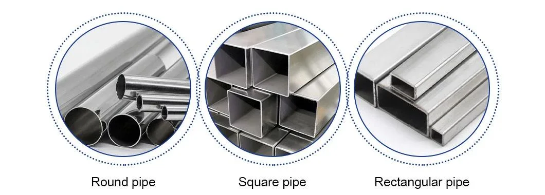 304 18 300series ERW ASTM Metal 0.61mm Thickness Round Welded Stainless Steel Tube Pipe Pipes Tubing