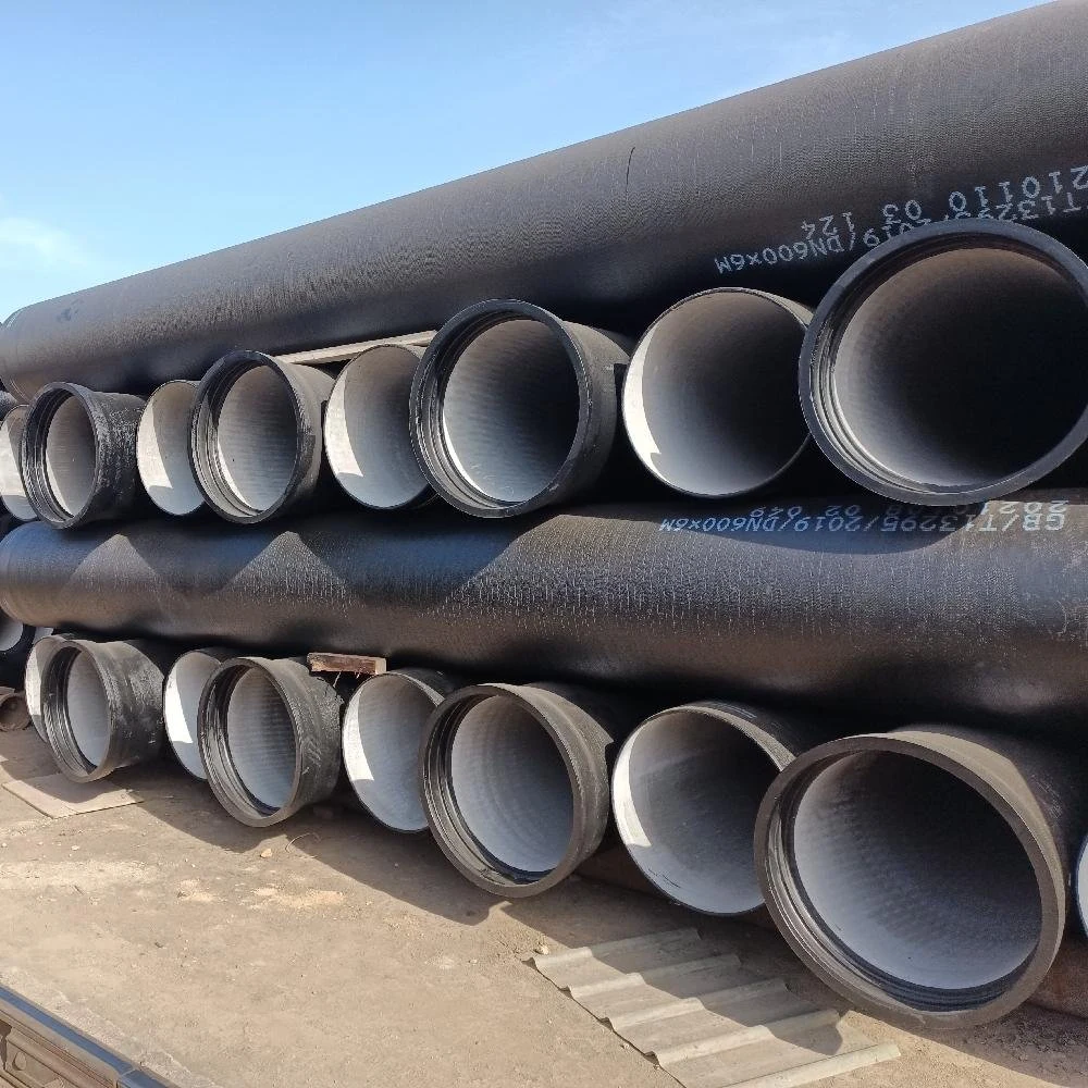 Nodular Cast Iron Pipe Manufacturer Water Supply and Sewage K9 Ball Milled Ductile Iron Tube