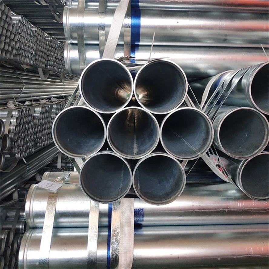 Hot Sales API ASTM A53 Q235 Q345 Q195 Hot Dipped /Galvanized Round Gi Steel/Seamless Tube Galvanized Pipe for Gas and Oil Transmission