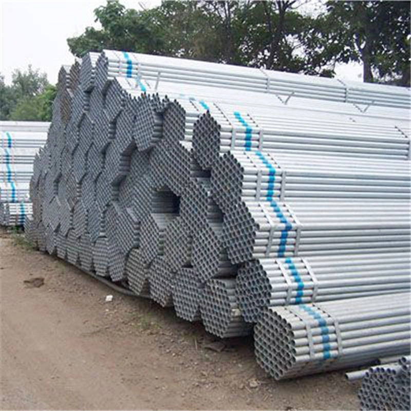 Hot Galvanized Round Pipe/Gi Tube with Clamp Half Round Steel Tube