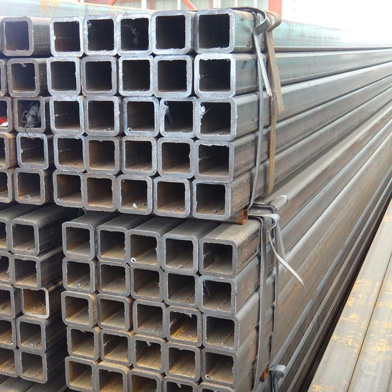 Thin Wall Lightweight Weld Carbon Mild Steel Pipe Rectangular Tubing