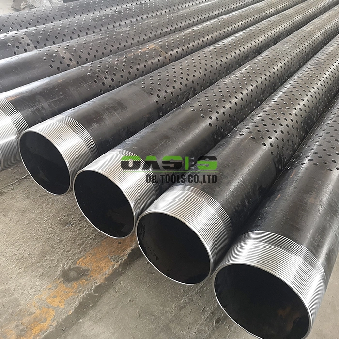 Oasis Stainless Steel 304 304L 316L Perforated Base Casing Tubing for Drilling