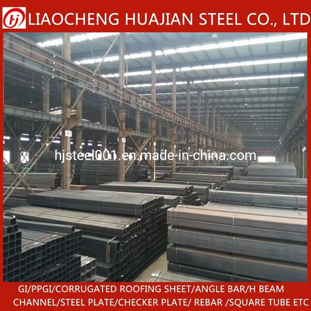 Gi Pipe Welded ERW Round Square Rectangular Rhs Shs Hollow Section Steel Tube Galvanised Steel Tube