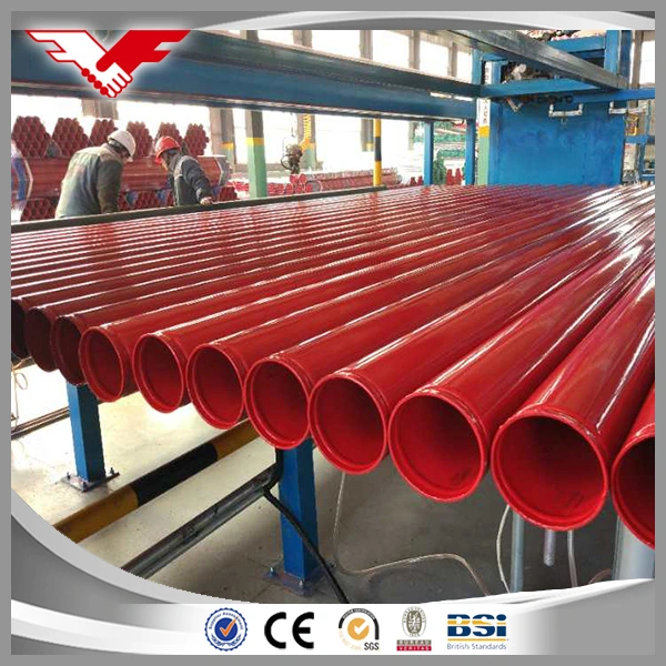 High Quality Youfa Factory UL Certified Fire Fighting System Pipes with Red Coating Grooved End