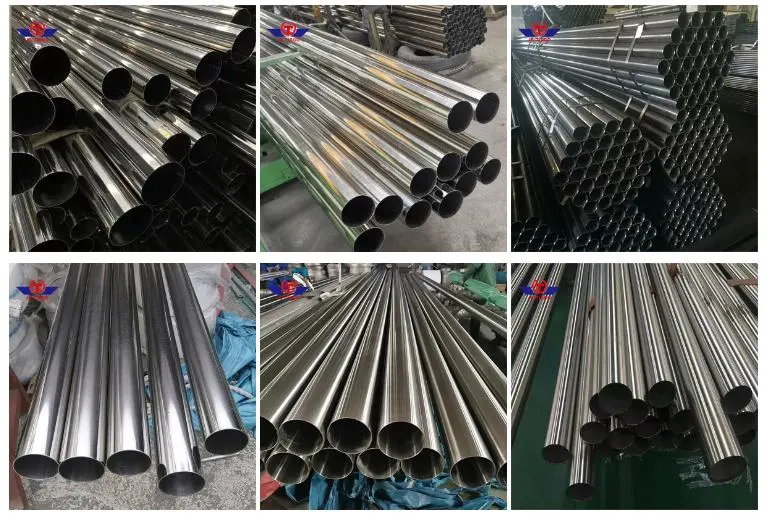 Wholesale Factory ASTM 201 304 304L 316 316L Seamless Stainless Steel Forged Pipe Stainless Steel Round Square Flat Rectangular Hollow Tube Steel Ss Pipe