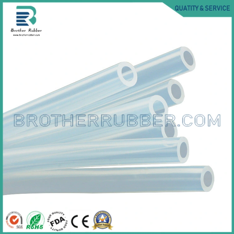 High Quality Custom Food Grade Silicone Clear Rubber Tubing