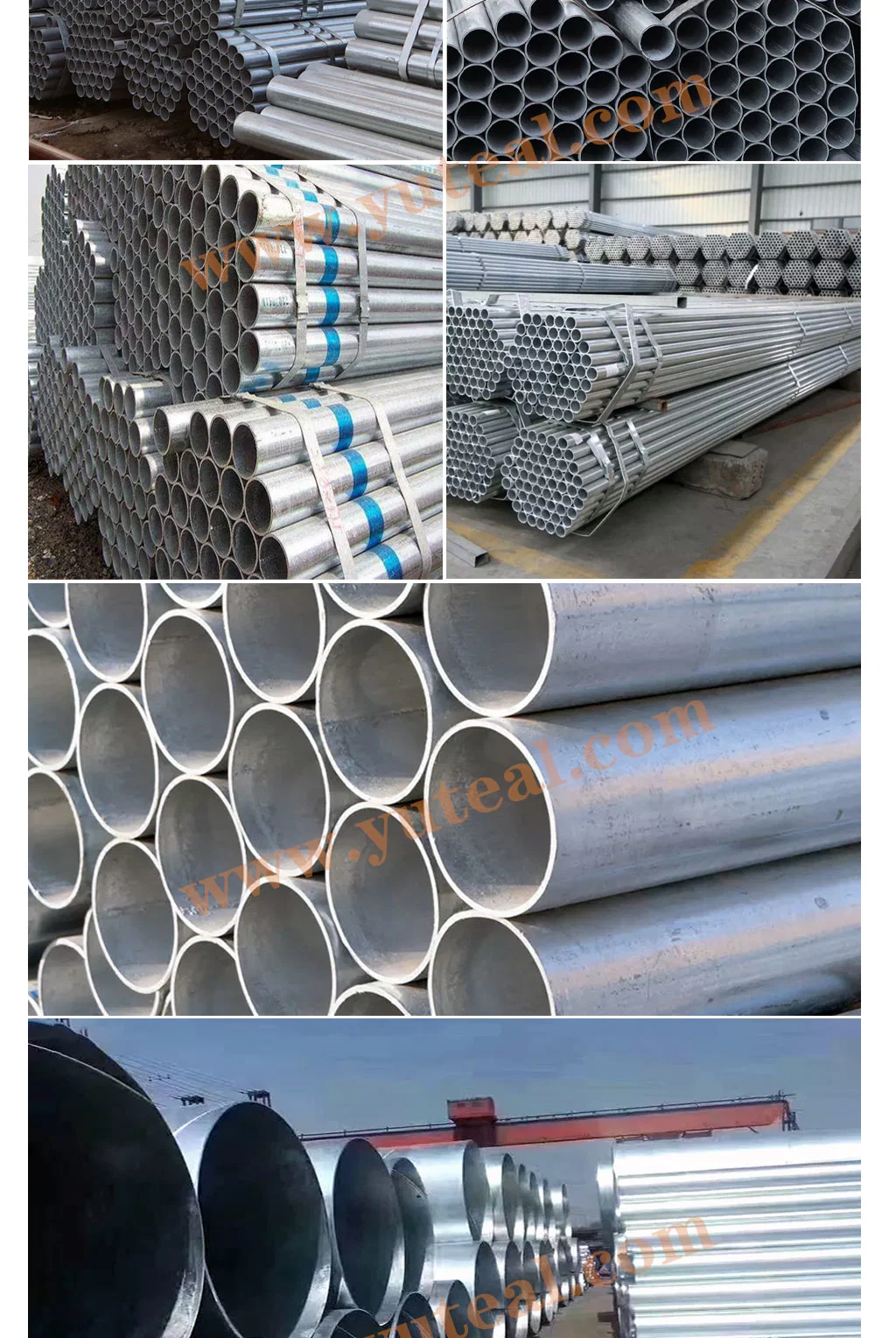 High Quality Hot Sale ASTM Standard Sq Cr22 (230) , Sq Cr22 (255) , Sq Cr40 (275) , Sq Cr50 (340) Low Carbon Hot DIP Galvanized/Carbon Tube