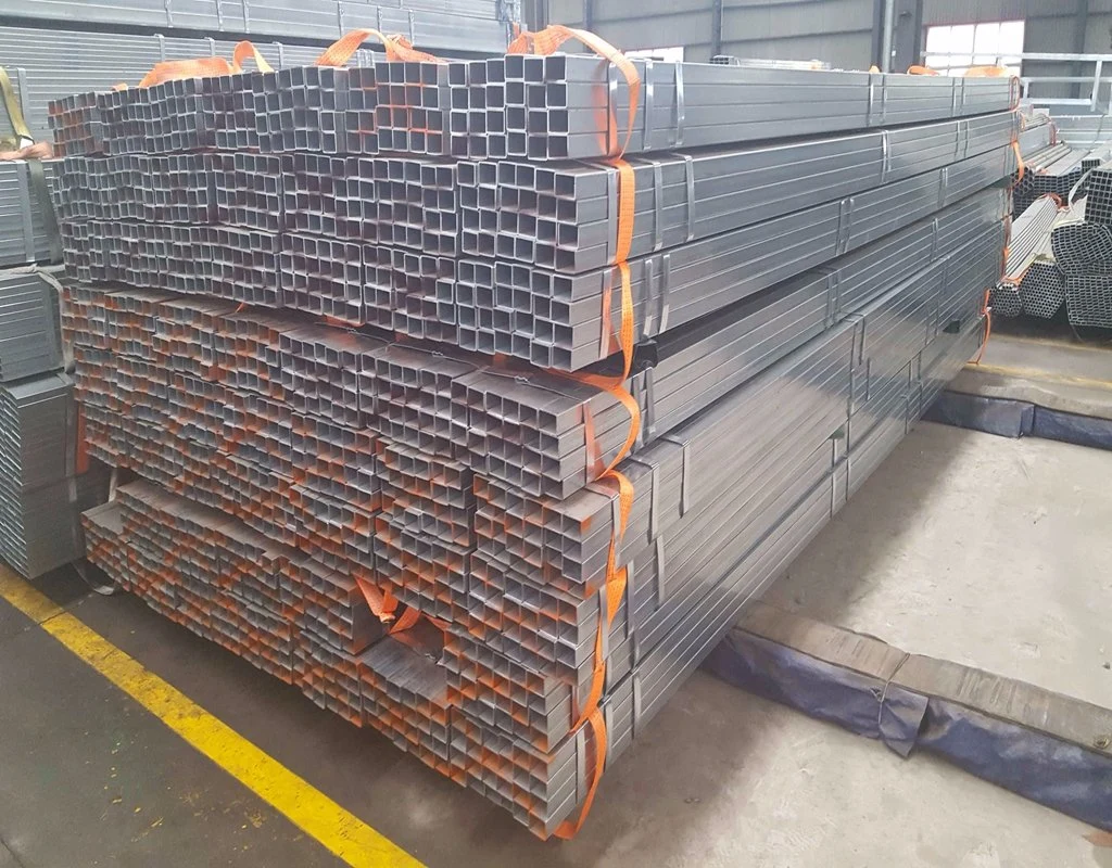 Gi Steel Pipe Pre Galvanized Square Steel Pipe Galvanised Fence Tubing