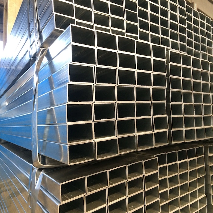 Q235B Steel Square Hollow Section Black and Galvanized Steel Pipes