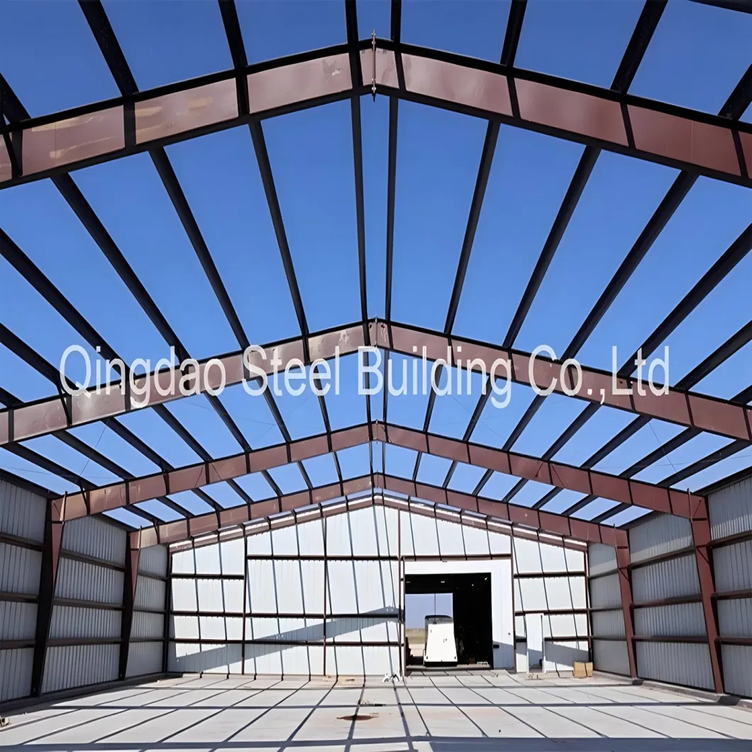 China Prefabricated Steel Structure Buildings Steel Construction Warehouse Building Hangar Building