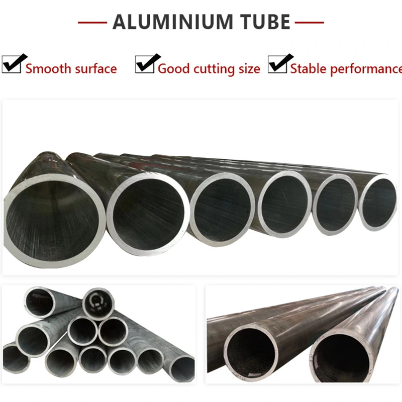 6061 Custom Hollow Round Extruded Square Rectangle Metal Aluminum Tube Aluminium Tubing