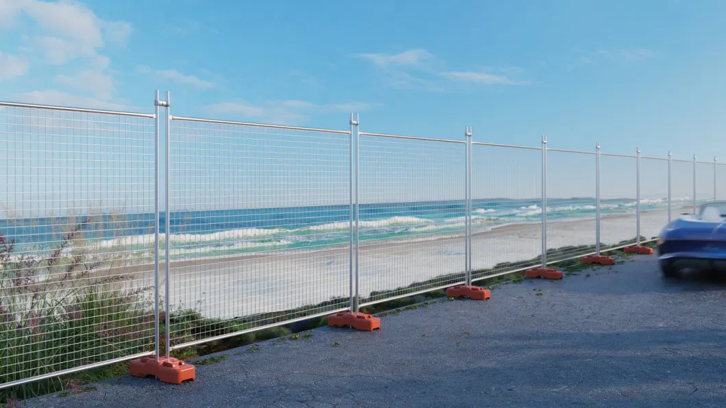 Yeeda Temporary Wire Mesh Fence China Portable Security Fencing Manufacturers 30 X 30 X 150 mm Exterior Square Steel Rod/Pipe Canada Temporary Perimeter Fencing