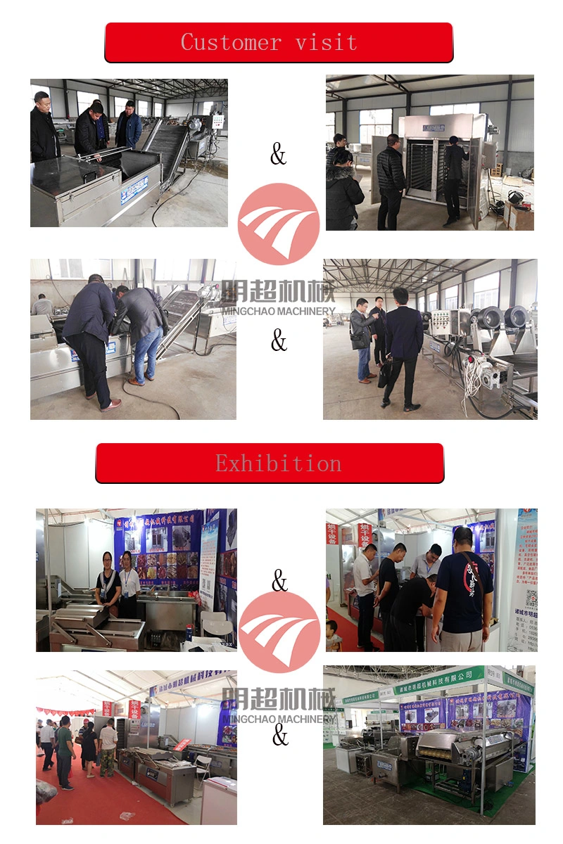 Customized Full Automatic Roasting Making Machine Line