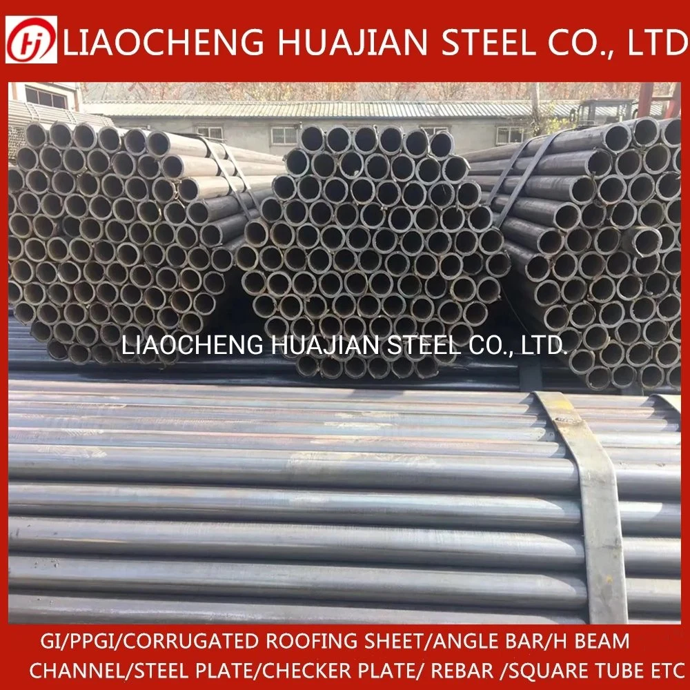 Q235B Q355b 100X100 Square Steel Tube Supplier ERW Galvanized Black Square Rectangle Tube Hollow Section