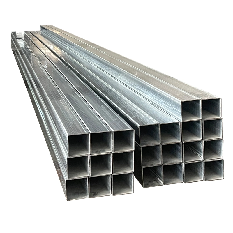 China Structural Galvanized Iron Gi Square Rectangular Steel Pipe Tube