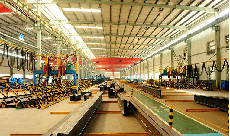 Professional Economical CE Prefabricated/Prefab Galvanized H Beam Design Building Metal Q345/Q235 Large Span Steel Structure for Factory Warehouse Workshop