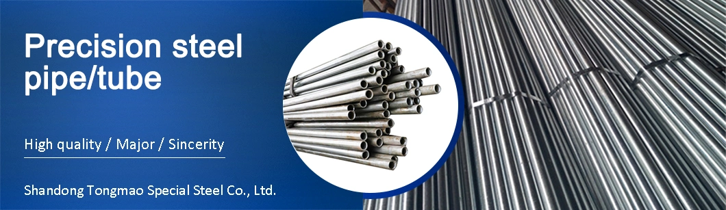 Carbon Structural Steel 1045 S45c Ck45 Cold Bound Bright Precision Steel Pipe Round Iron Pipe