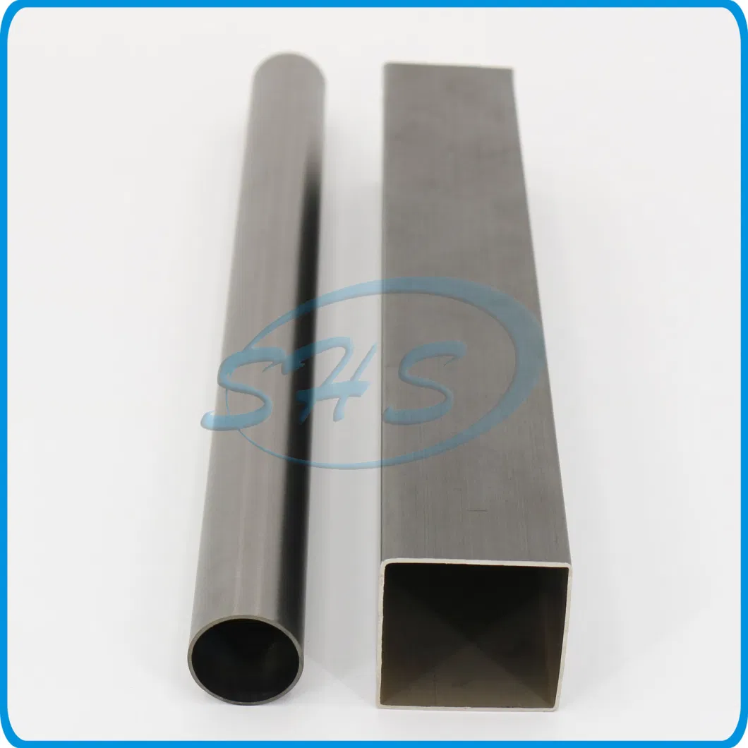 Black Stainless Steel Tubing with Mirror Finish