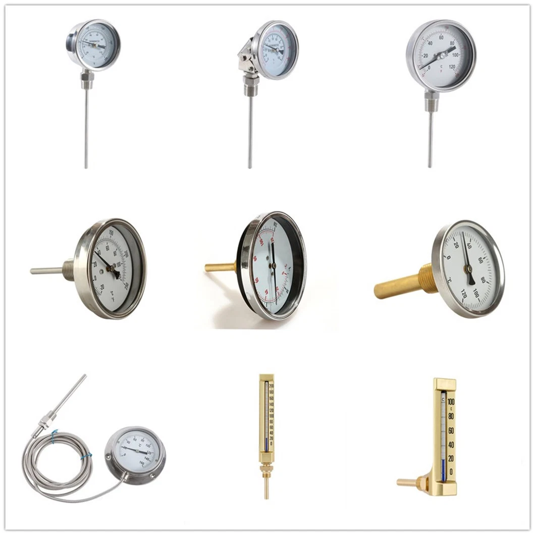 Compressor Pressure Gauge-Pneumatic Pressure Gauge-Stainless Case-Back Center Mount