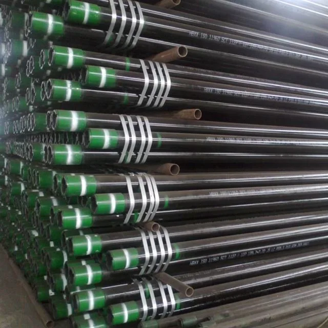 Casing Steel Tubes Pipes API 5CT N80-Q Oil Casing Pipe High Pressure Oil Well Drilling Pipes Hydraulic Pressure Oil Casing