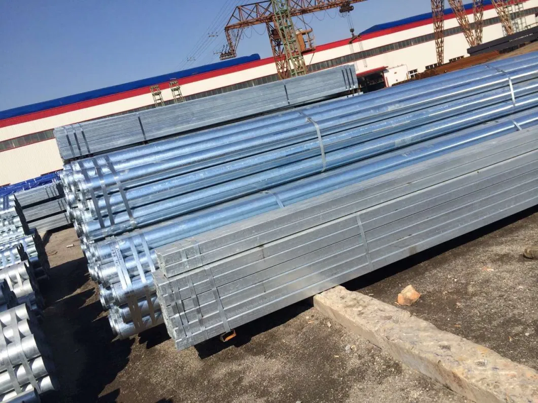 High Quality Hot DIP Galvanized Square Tubing for Carports Galvanized Steel Pipe Iron Rectangular Tube