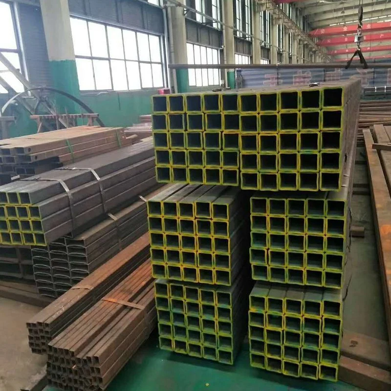 St52 Seamless Rectangular Steel Pipe 60*80*4 Q355b Square Tubes