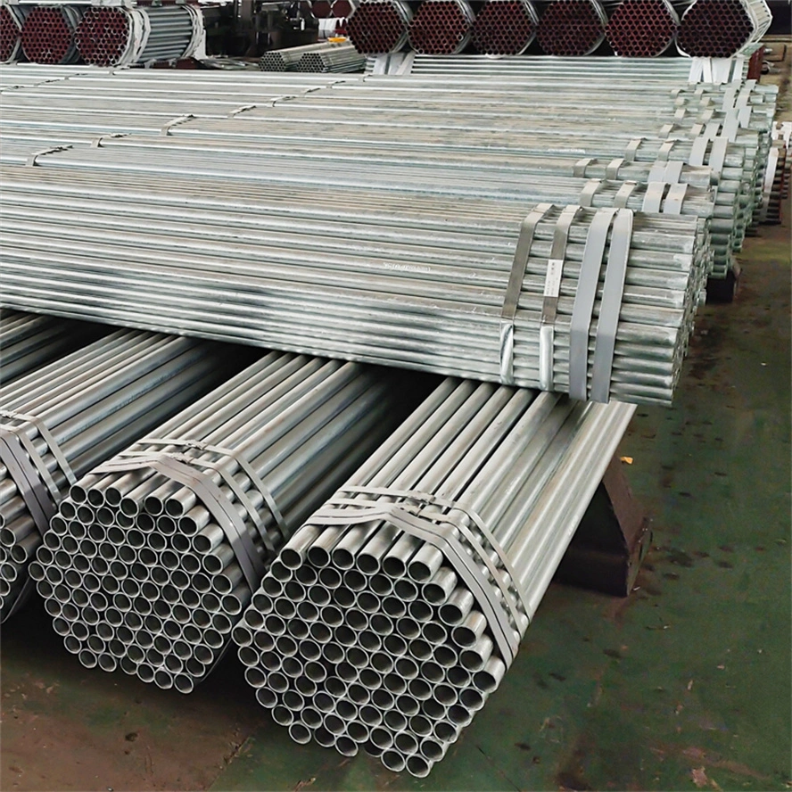 Hot Sales API ASTM A53 Q235 Q345 Q195 Hot Dipped /Galvanized Round Gi Steel/Seamless Tube Galvanized Pipe for Gas and Oil Transmission