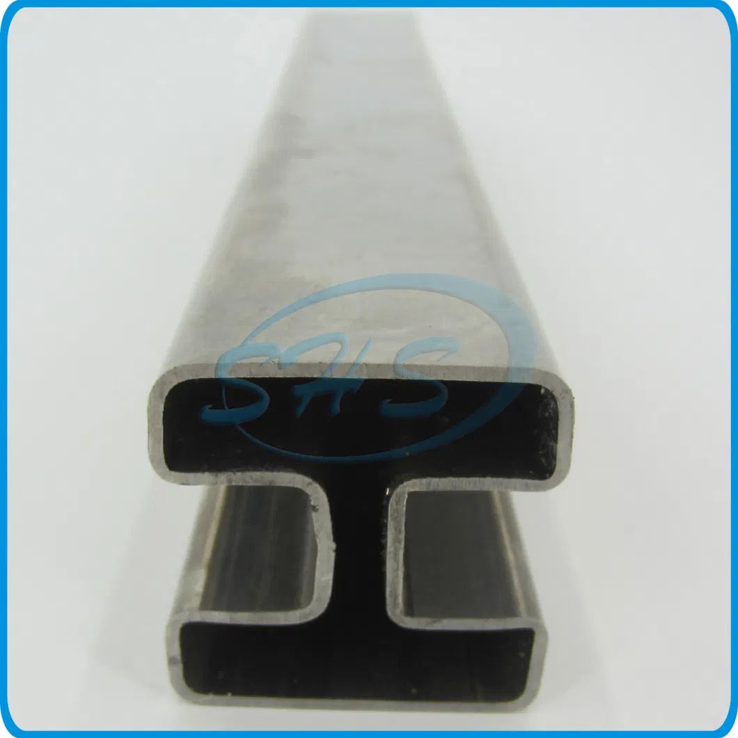 AISI304 Stainless Steel Square Slotted Tubes with Surface Ploshing 600g