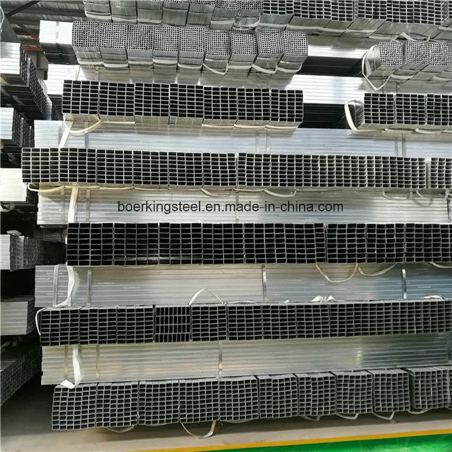 Square Tube for Furniture Material Hot DIP Galvanised S235jr S355jr Galvanized Steel Pipe